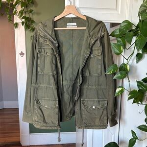 Urban Outfitters Olive Utility Jacket